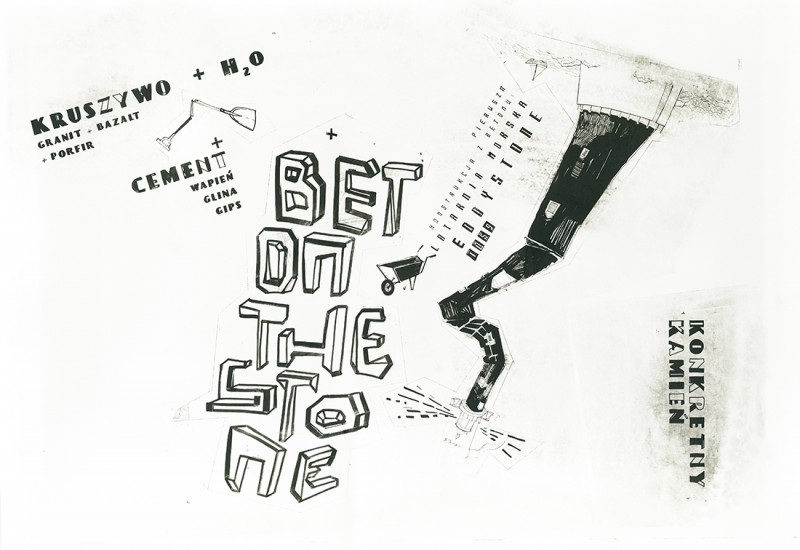 Beton 6 | lithography | 100x70 cm